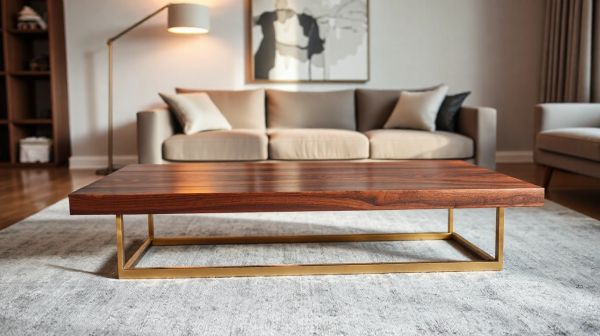 Les meilleurs modèles de tables basses design pour sublimer votre salon