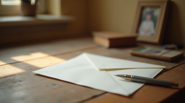Lettre de condoléances pour la famille d’un cousin : conseils et idées émouvantes