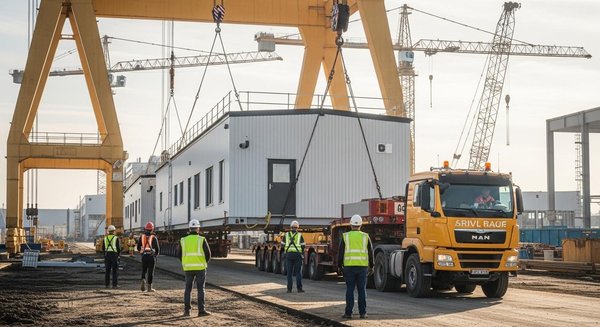 Le transport de bâtiment : une solution fiable pour vos chantiers industriels